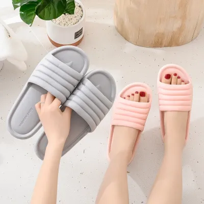 ขายดีที่สุด ioztt2023 - /▧✁ Men Deodorant Slippers EVA Soft Sole Non-slip Slides Shoes Lovers Fashion Indoor Sandals Flip Flops