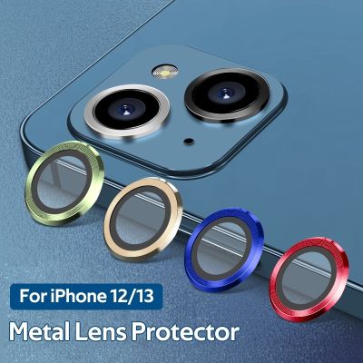 เลนส์กล้องถ่ายรูปโลหะขนาดเล็กใช้กับ iPhone 14 Plus 13 12 11 Pro Max,ความแข็ง9H กระจกนิรภัยป้องกัน