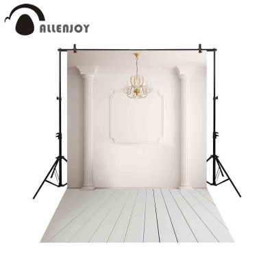 【⊕Good quality⊕】 liangdaos296 Allenjoy พื้นหลังการถ่ายภาพฉากหลังห้องพระราชวังสีขาวคลาสสิก Photobooth รูปภาพเสายิง Photobooth