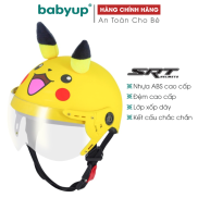Nón bảo hiểm cho bé Hàng cao cấp chính hãng. Mũ bảo hiểm trẻ em Pikachu