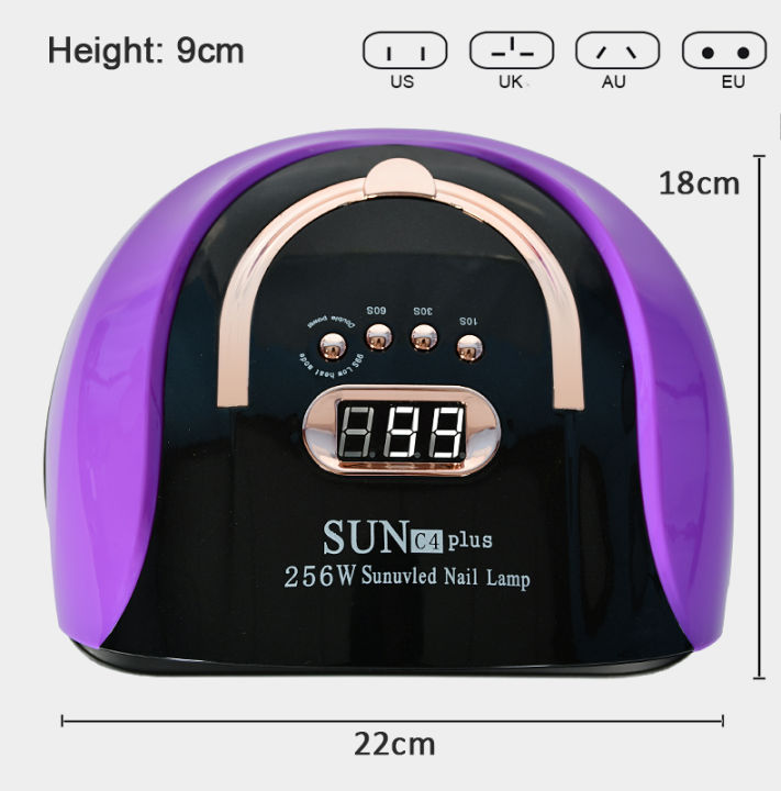 uv-led-lamp-11454w-nail-dryer-sunc4-nail-lamp-for-curing-all-gel-portable-design-auto-timer-sensing-manicure-tool