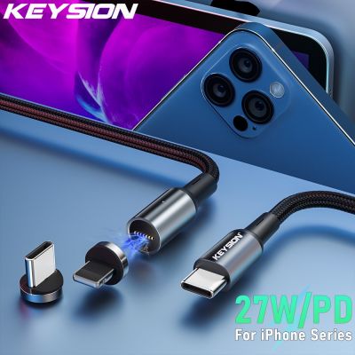 （A LOVABLE） KEYSION27W Magneticfor iPhone 1311สายชาร์จ Type C ถึง USB C สายชาร์จสำหรับ IPadXiaomi Cable