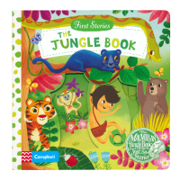 First stories busy series paperboard books fairy tales the jungle book operation activity book enlightenment 1-5 year old childrens parent-child reading English Office books original imported English books