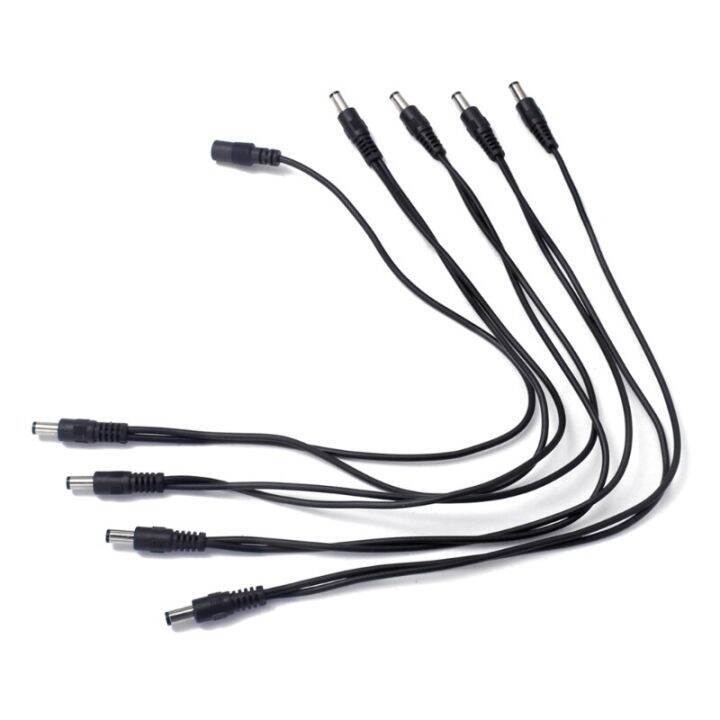 Guitar Pedal Board Daisy Chain Power Supply Cable, 3/6/8 Way Guitar