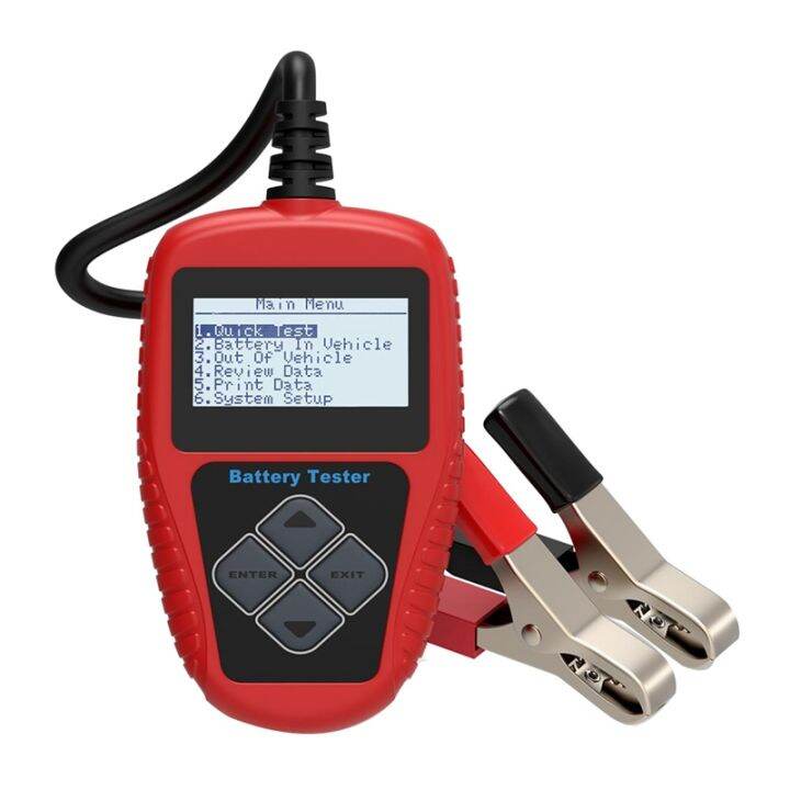 Auto Battery Tester with LED Indication Accurate Test BA101 12V