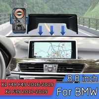 ที่ชาร์จแบบไร้สายโทรศัพท์มือถือรถ J20สำหรับ BMW X1 F48 F49 X2 F39การควบคุมตรงกลางภายใน2016-2019แผ่นฐานรองคงที่8.8นิ้ว