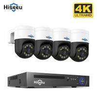 16CH Hiseeu 8พอร์ต NVR 4K 8MP 4MP ระบบกล้องกล้องรักษาความปลอดภัย CCTV กล้องโดม PTZ แบบ POE ชุดคิทกลางแจ้งบ้านเครื่องบันทึกวีดีโอกล้อง IP