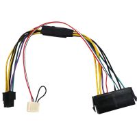 ATX PSU Power Supply Cable 24P to 6P Male Mini 6P Connector for HP ProDesk 600 G1 600G1 800G1 Mainboard Conversion Wire