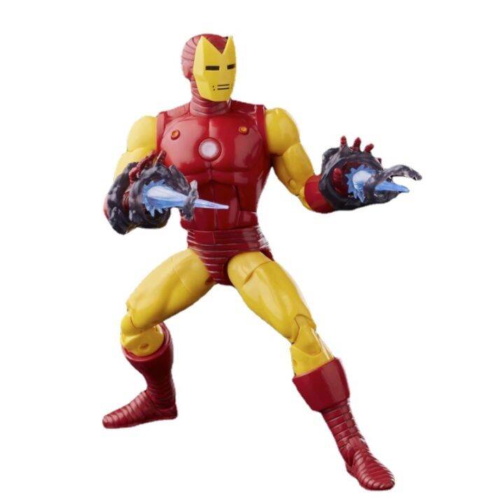 hasbro-marvel-legends-เหล็ก20th-ฟิกเกอร์อนิเมะครบรอบตุ๊กตาขยับแขนขาได้ของขวัญวันเกิดสำหรับเด็กของเล่นสไตล์-toybiz