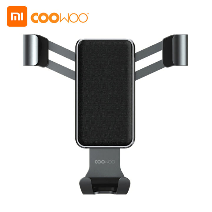 xiaomi-youpin-coowooขาตั้งโทรศัพท์ในรถตัวเซนเซอร์แรงโน้มถ่วงผู้ถือt200-one-handed-operationลายรถใช้งานร่วมกับ4-5-6-2โทรศัพท์นิ้ว