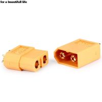 【CC】☂  2PCS/Set XT60 XT-60 60 Plug Male Female Connectors Plugs Battery