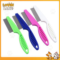 Stainless Steel Pet Dog Grooming Comb Puppy Dog Cat Flea Brush Handhold Hair Combs for Dogs Cats Hair Cleaning Supplies