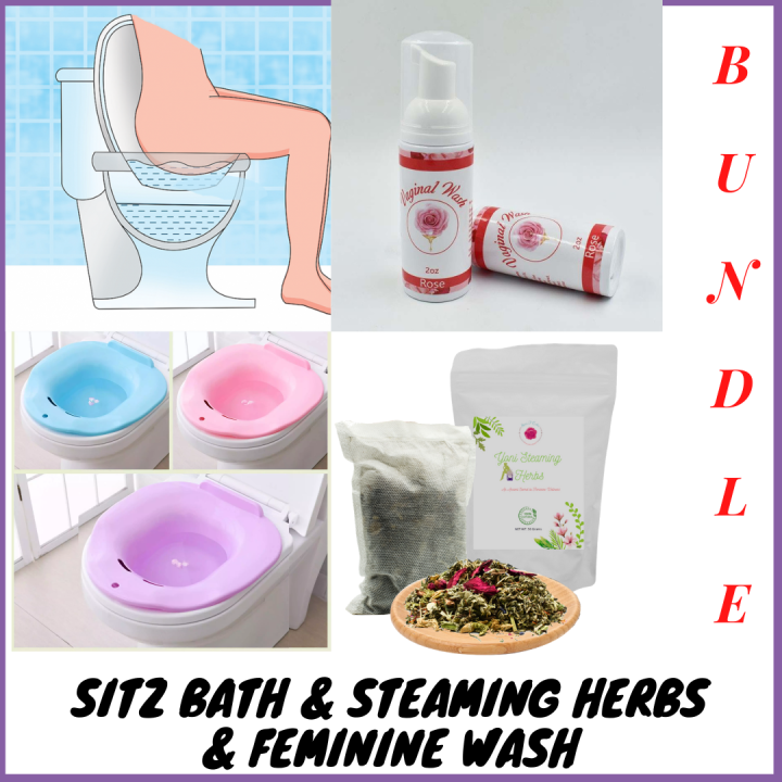 (Sitz Bath + Herbs + Feminine Wash) sitz bath for hemorrhoids sitz bath