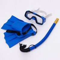 Childrens Diving Goggles Snorkeling Sambo Set Swimming Snorkel Fins