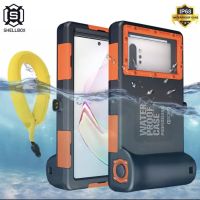 พร้อมส่ง เคสกันน้ำ SHELLBOX Waterproof Diving Case 49ft Underwater Camera Cover for ios andrio กันน้ำได้15เมตร+ลอย