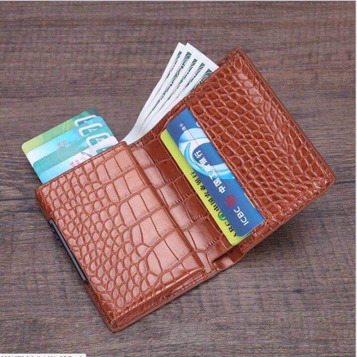 layor-wallet-ใหม่-slim-ผู้ถือบัตรเครดิตอลูมิเนียมผู้ชายผู้หญิงกระเป๋าสตางค์โลหะสำหรับผู้ถือบัตร-id-แพคเกจนามบัตร-rfid-protector