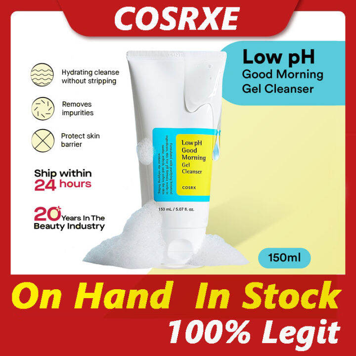 Cosrx Low Ph Good Morning Gel Cleanser For Face Wash Facial Cleanser