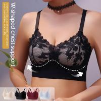 （A So Cute） FloralBras For Women Sexy LingerieBack Seamless Bralette Wire Free Thin Underwear Push UpFemale Brassiere