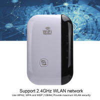 ตัวทวนสัญญาณเครื่องขยายสัญญาณตัวขยายแนวไวไฟรองรับ2.4GHz WLAN 300M 110-240V