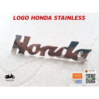 (promotion++) LOGO HONDA STAINLESS C50 C65 C70 C100 C65Y สุดคุ้มม อะไหล่ แต่ง มอเตอร์ไซค์ อุปกรณ์ แต่ง รถ มอเตอร์ไซค์ อะไหล่ รถ มอ ไซ ค์ อะไหล่ จักรยานยนต์