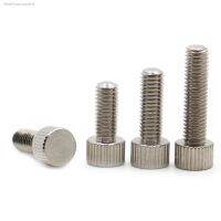 ♀✧℗ 5pcs Thumb Screws M3 M4 M5 M6 Nickel Plated Steel Plain Type Metric Knurled Head Manual Adjustment Screws