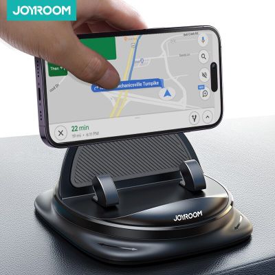 Joyroom Universal Dashboard Car Phone Holder Upgraded Reusable Silicone Phone Mount for Car Dash Anti-Slip Pad Mat Phone Holder Car Mounts