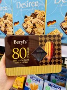 Dark Chocolate Beryl s hộp thiếc 108g 18 viên