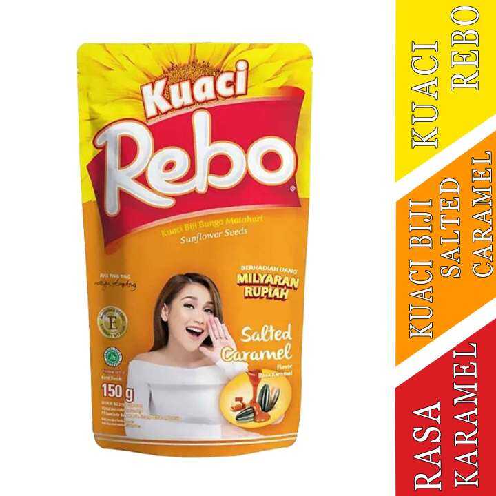 Kuaci Rebo Salted Caramel Flavor 150g Lazada Indonesia