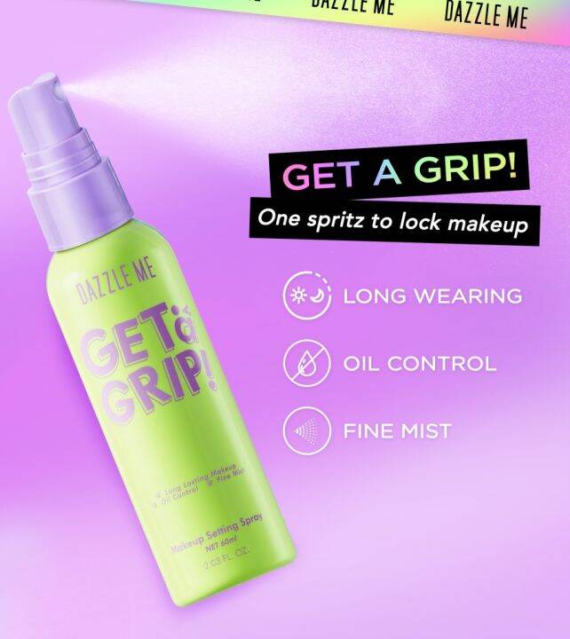 DAZZLE ME Skin Stay Hydrated! Facial Mist SETTING SPRAY Lazada Indonesia