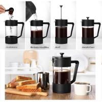 เฟรนเพรสขนาด 350มล. เครื่องทำกาแฟ แบบกด พร้อมตัวกรองละเอียด 2 อัน French Press coffee Maker 350ml.with 2 fine mesh