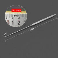 eChenZiWoDianZiKeJiYo Spay Snook Hook สัตว์รังไข่กำจัด Hook Vet Snook Ovariectomy Hook สุนัขแมว Veterinary Instruments