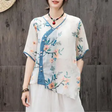 2022 Summer NEW! Women Chinese Style Linen and Cotton Chinese