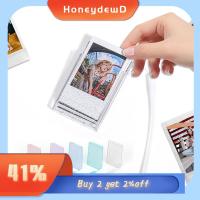 HONEYDEWD กรอบรูปสำหรับถ่ายภาพ กล่องเก็บรูปถ่าย กล่องเก็บสะสม บัตรชื่อ กล้องอินแสตนท์ แบบพกพาได้ โปร่งใสโปร่งใส อัลบั้มรูป3นิ้ว สำหรับ Instax mini 12/11 Instax Mini 12/11