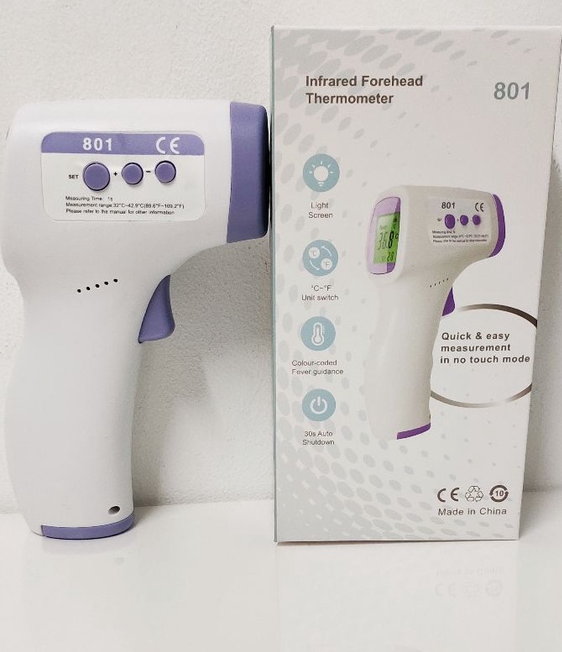 Infrared Forehead Thermometer Model 801 (Imported) Lazada PH