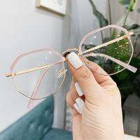 2022 Trends Office Anti Blue Light Oversized Glasses Computer Women Blue Blocking Gaming Big Size Men Eyeglasses Frame