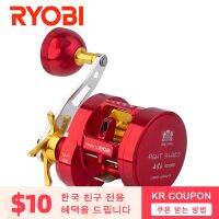 RYOBI RANMI รอกตกปลาฉลามต่อสู้ช้าล้อเลื่อนลากสูงสุด12กก. ล้อน้ำเค็ม