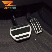 Zeratul สแตนเลสภายในรถการใช้แก๊สเหยียบเบรคเหยียบสำหรับ Peugeot 2008 2015-2018รถเหยียบอุปกรณ์เสริม