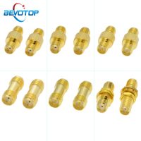 10pcs/lot RF SMA / RP-SMA Female Jack to Female Jack For Raido Antenna SMA to SMA RF Coaxial Adapter Connector Converter