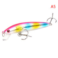 KLKLJYFI Minnow Fishing Lure 3D Eyes 10cm 7g wobbler BASS PIKE baits SPINNER baits