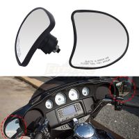 Motorcycle Side Mirror For Harley Touring Street Glide FLHX Electra Glide FLHT FLHTK 96-13 10mm Fairing Mount Rearview Mirror Mirrors