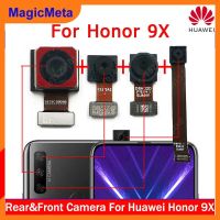 MagicMeta Original Rear &amp; Front Camera For Huawei Honor 9X Rear Camera Back Camera Module Backside View Replacement Spare Parts Front Camera For Huawei Honor 9X