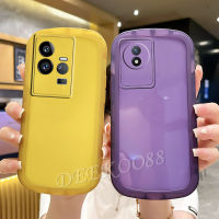 กล้องเคสโทรศัพท์ใหม่ Vivo Iqoo 11ฝาหลังป้องกันตกเคสมือถือป้องกันสีขาวดำเรียบง่ายฝาหลัง vivo iqoo 11