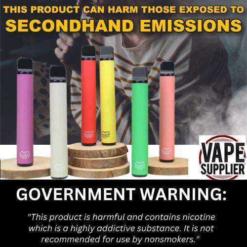 LEGIT/AUTHENTIC PUFF BAR PLUS DISPOSABLE POD DEVICE VAPE PEN 5 NICOTINE