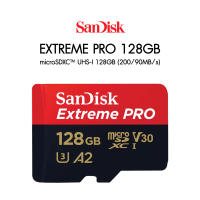 SanDisk Extreme PRO microSDXC™ UHS-I 128GB (200/90MB/s) ประกันศูนย์ไทย