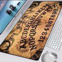 แผ่นรองเมาส์ Ouija Plate Rubber Desktop แผ่นรองเมาส์เกมคอมพิวเตอร์ 800x300 มม แผ่นรองเมาส์แป้นพิมพ์กันลื่น แผ่นรองเมาส์แล็ปท็อป