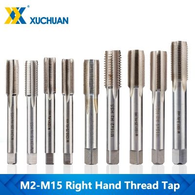 1pc Right Hand Machine Plug Tap Metric Thread Screw Tap Drill M2 M20 HSS Metalworking Threading Tools