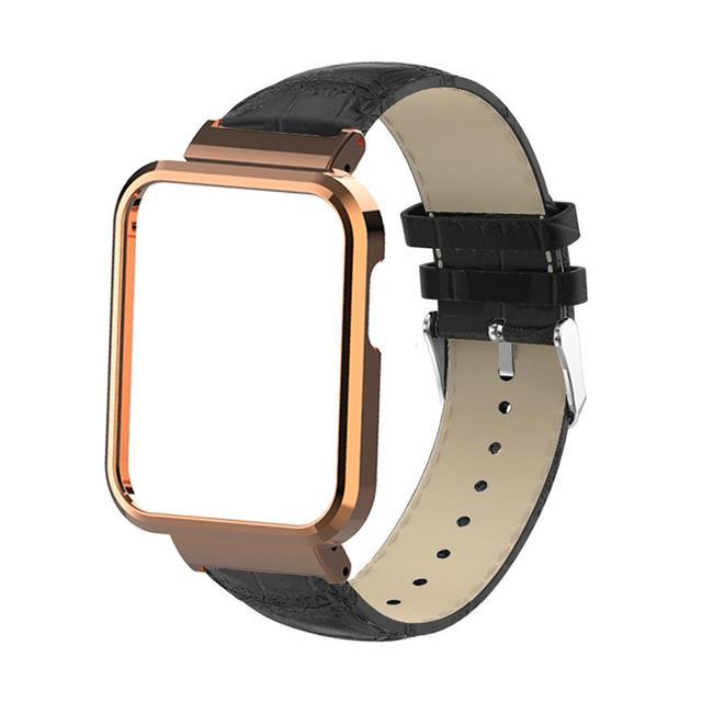 sk-rzany-pasek-dla-xiaomi-mi-zegarek-lite-smartwatch-bransoletka-dla-redmi-zegarek-2-2-lite-metalowa-obudowa-protector-pokrywa-zderzaka-tylnego-zderzaka-ramy