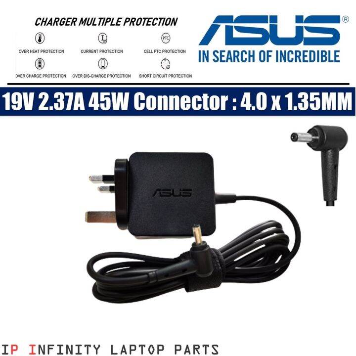 Asus 19V 2.37A 45W Charger For A516J A507M A580U X540U X441U A409F