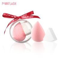 PINKFLASH Christmas Base Makeup Blender Makeup Sponge Set Bevel  Triangular Sponge Soft