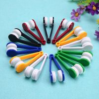 1pc Mini Two-side Glasses Brush Eye Glasses Lens Cleaning Brush Portable Soft Microfiber Spectacles Sunglasses Cleaner Wipe